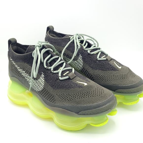 Nike Air Max Scorpion Fk Flyknit Jade Horizon Barely Volt Dj4701-300 men's 12.5 - Picture 2 of 8